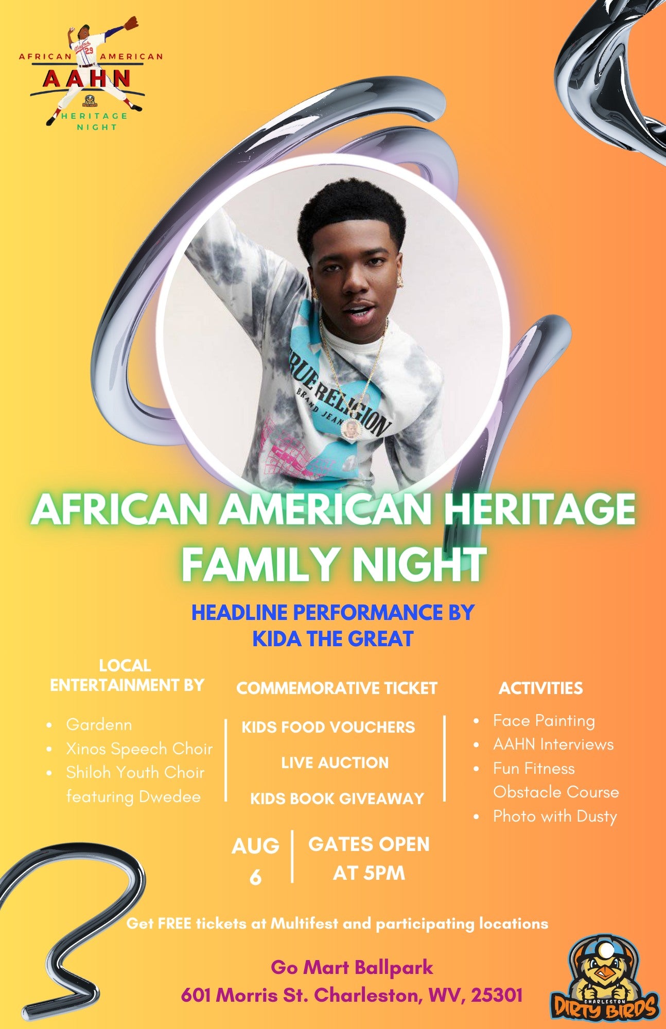 Coming August 5&6: American Heritage Nights 5th Anniversary Celebration