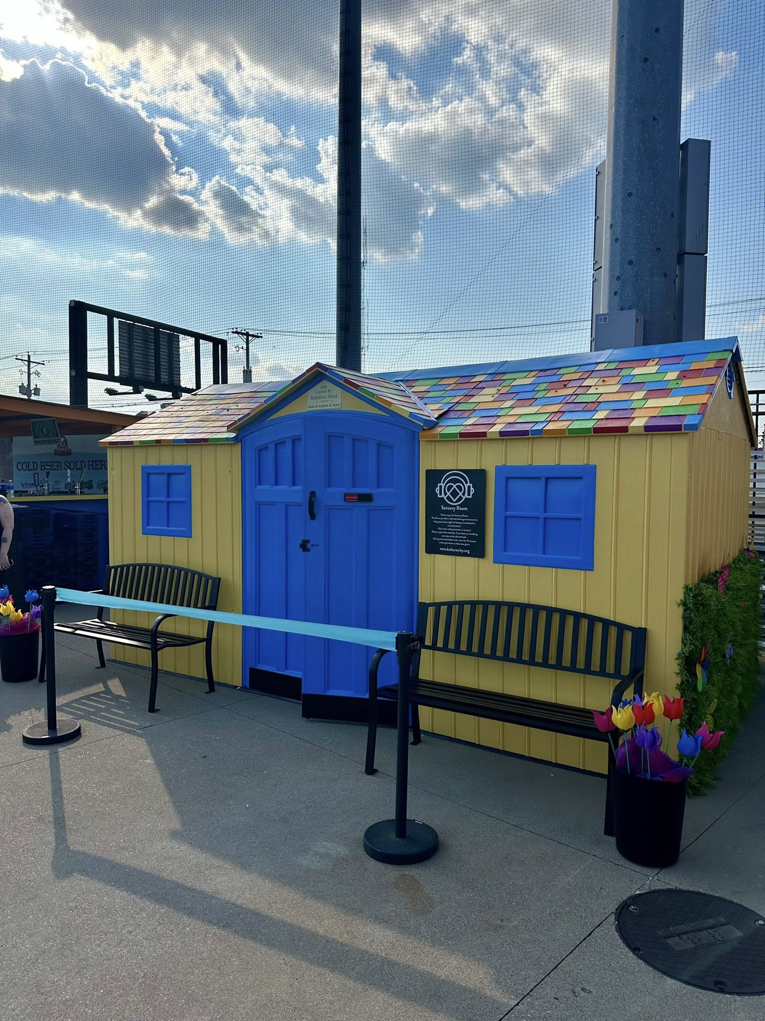 Charleston Dirty Birds Unveil Sensory Shed at GoMart Ballpark