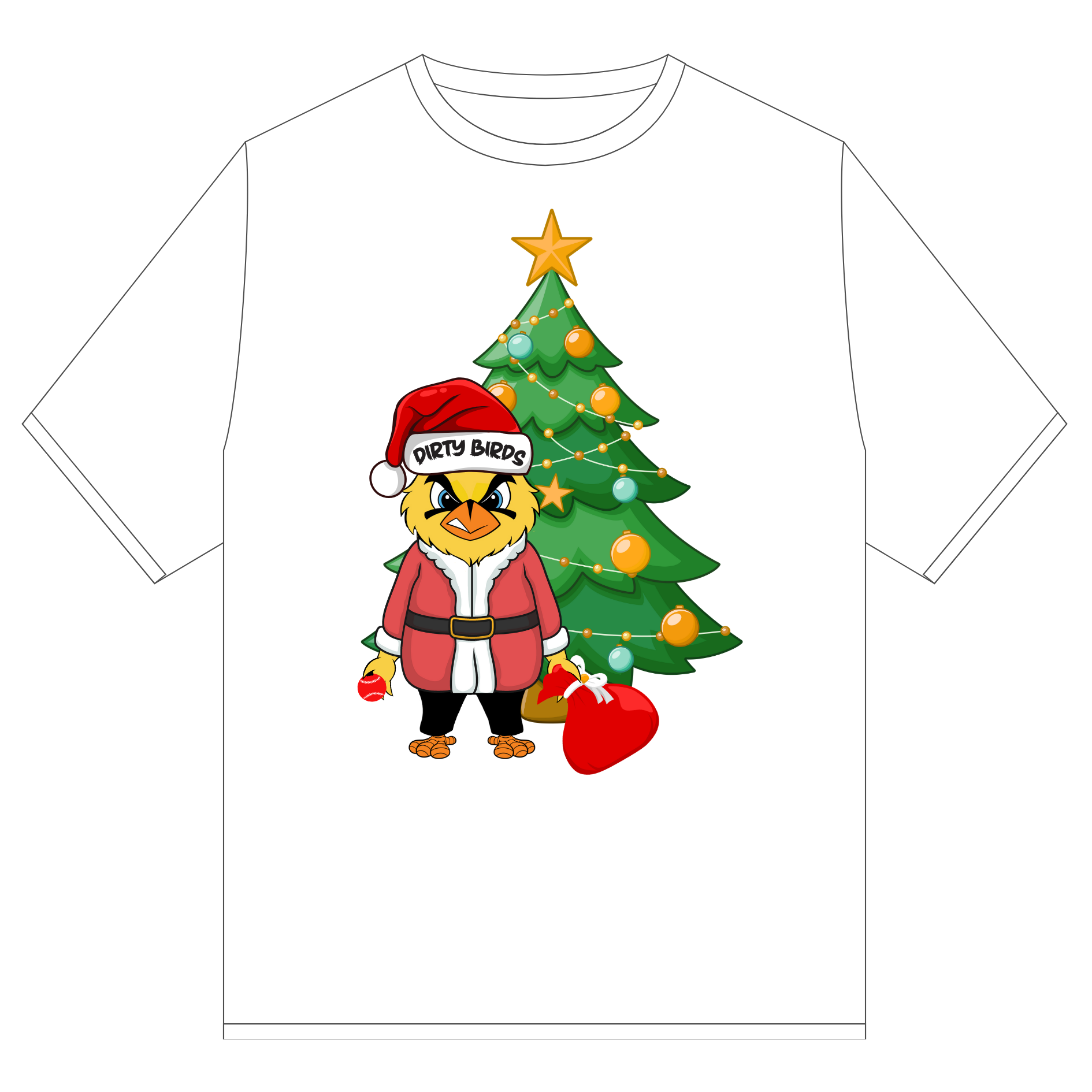 Santa Dusty Tee