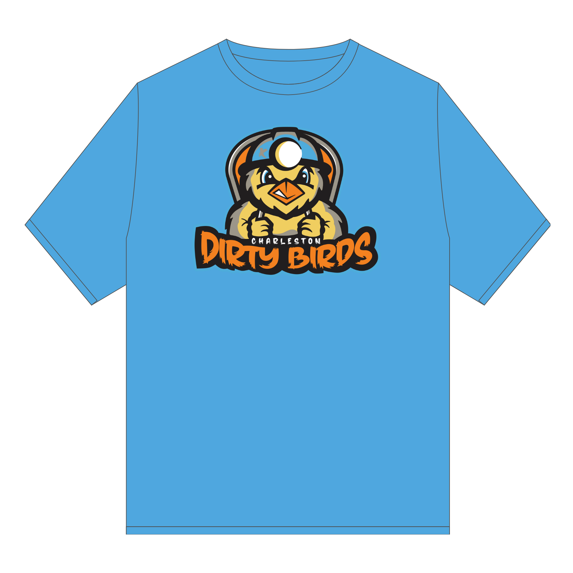 Champion Blue Primary Tee