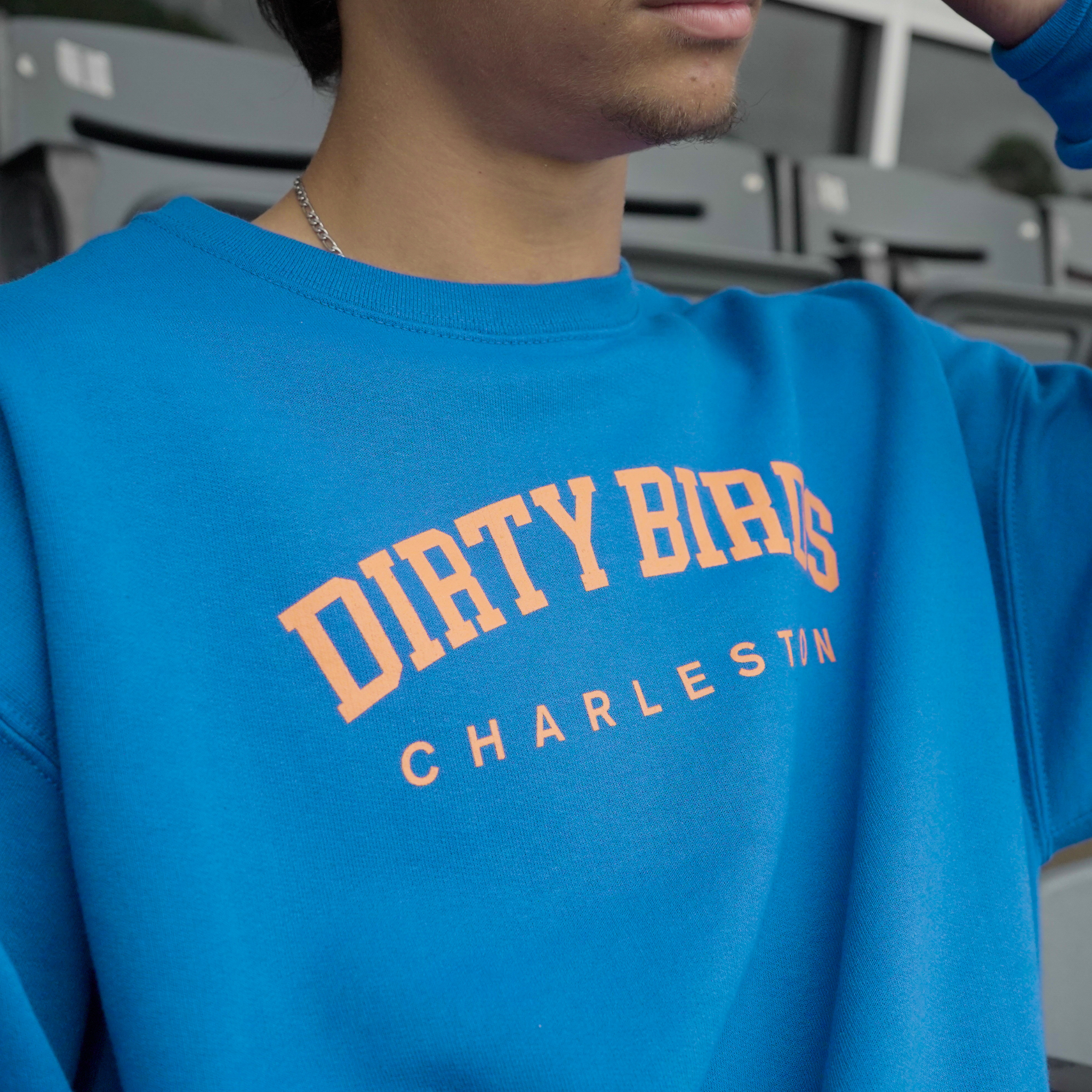 Blue Crewneck Pullover