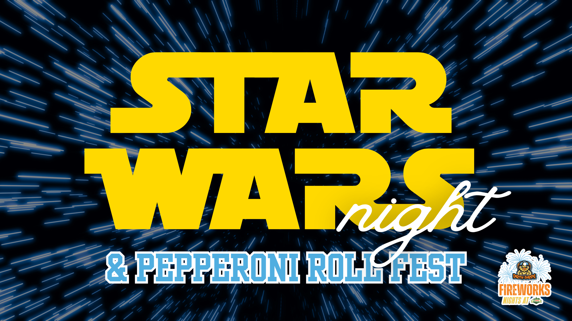 star wars night and pepperoni roll fest
